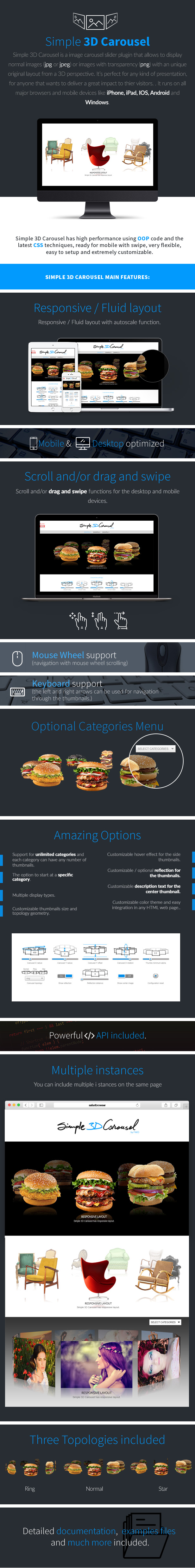 Simple 3D Carousel - 6