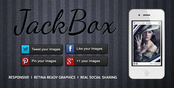 Lightbox with Social Sharing