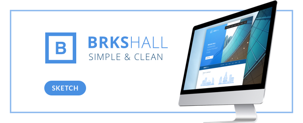 Brooks Hall – Business Centre Sketch Theme - Sketch Templates 