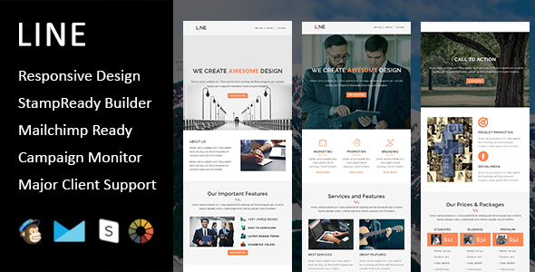 Services - Multipurpose Responsive Email Template - 3