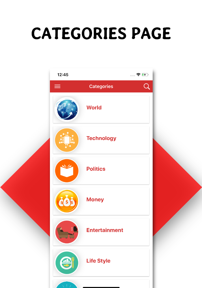 Full functional news app with admin panel Firebase Firestore & Ionic Framework - 8