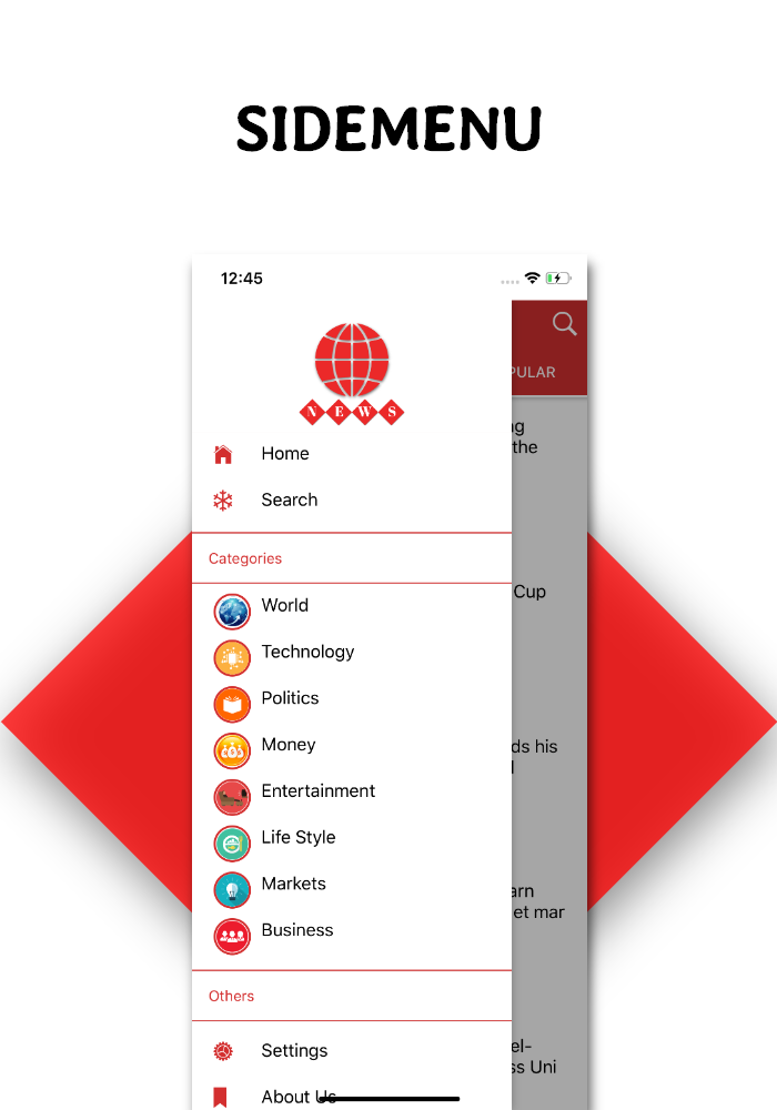 Full functional news app with admin panel Firebase Firestore & Ionic Framework - 11