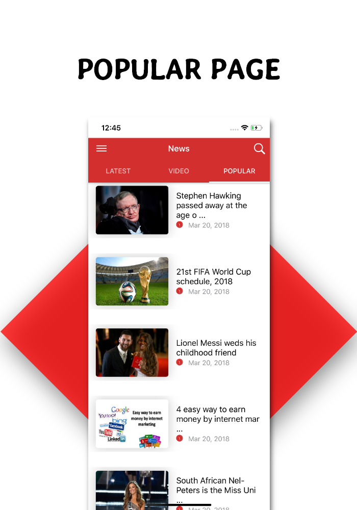 Full functional news app with admin panel Firebase Firestore & Ionic Framework - 9