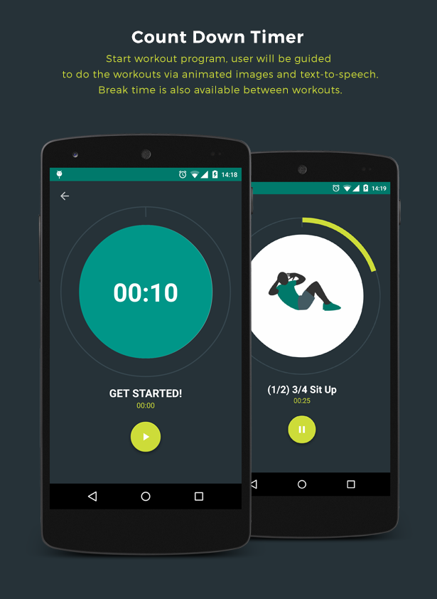 Barbello: Fitness App for Android | Templates - 5