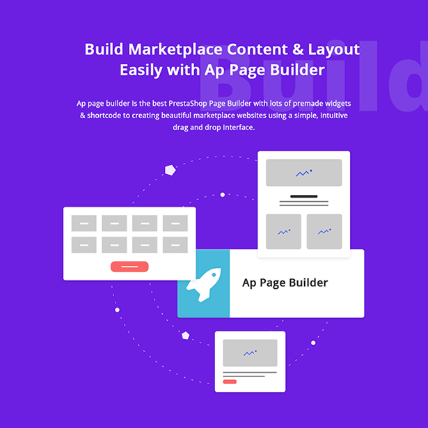 Easily Build Marketpalce website Online with Ap Page Builder
