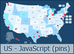 Interactive USA Map - HTML5