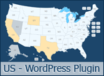 Interactive US Map - WordPress Plugin