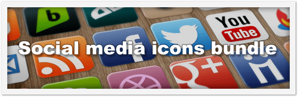 PNG Social Media Icons Pack