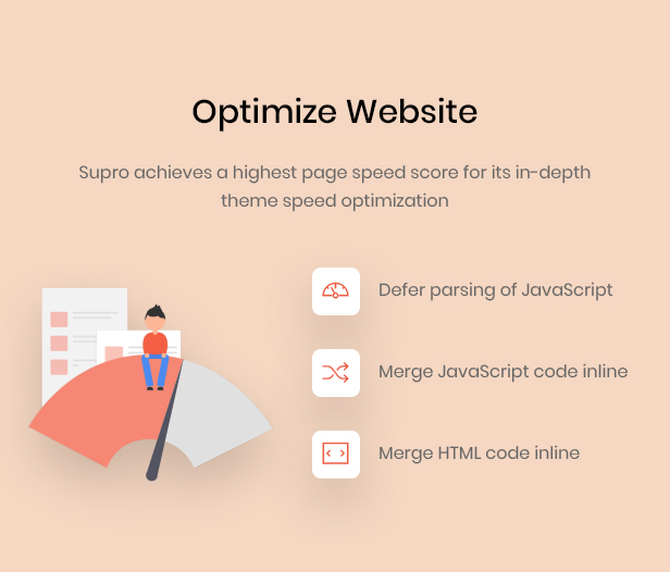 Supro - optimize website