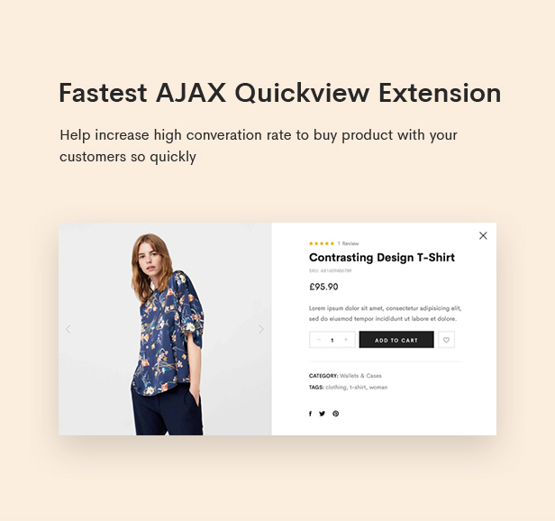 Supro - Fastest ajax quickview