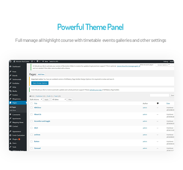 Ibble Education WordPress Theme with Powerful Theme Panel