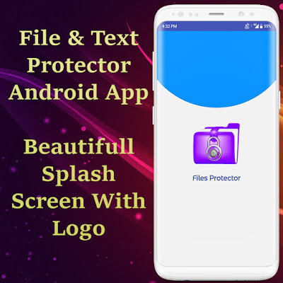 Files Protector - Encrypt and Decrypt - Android Complete App - 1