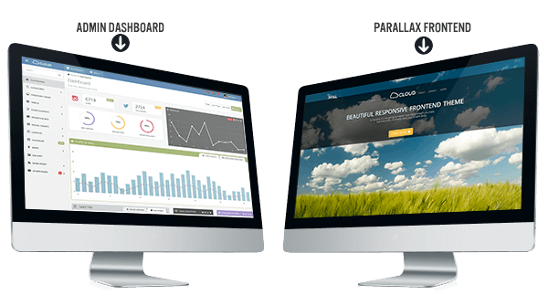 Cloud Admin - Bootstrap Responsive Dashboard - 1