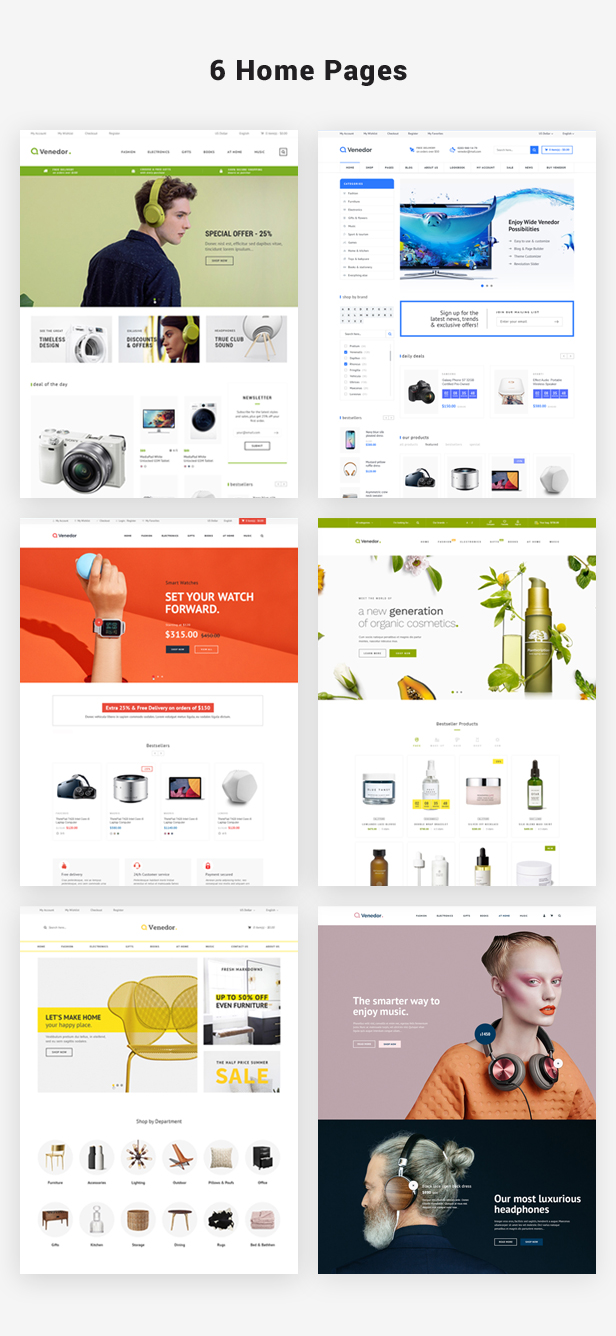 Venedor- Premium Shopify Theme - 2