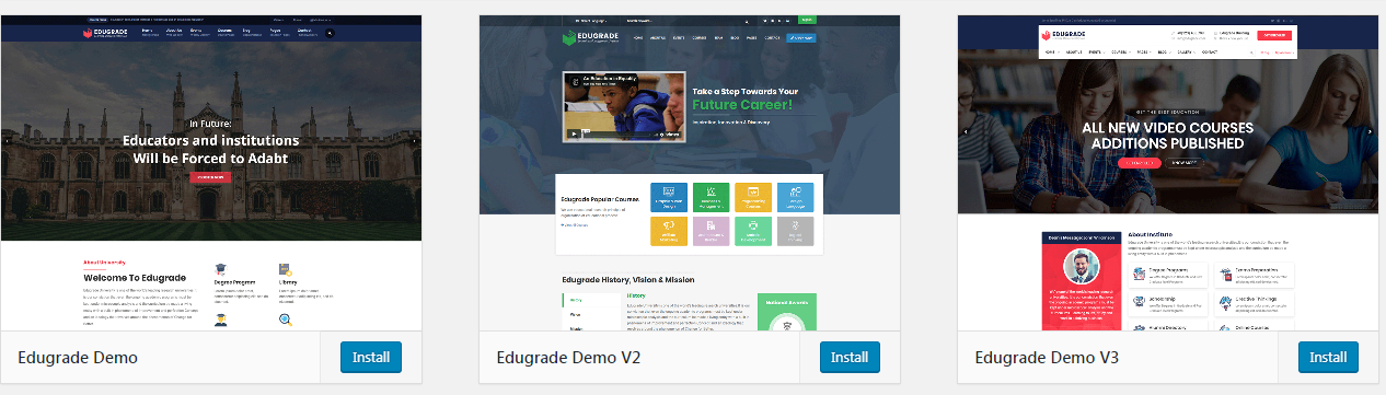 Edugrade - Education WordPress Theme - 1