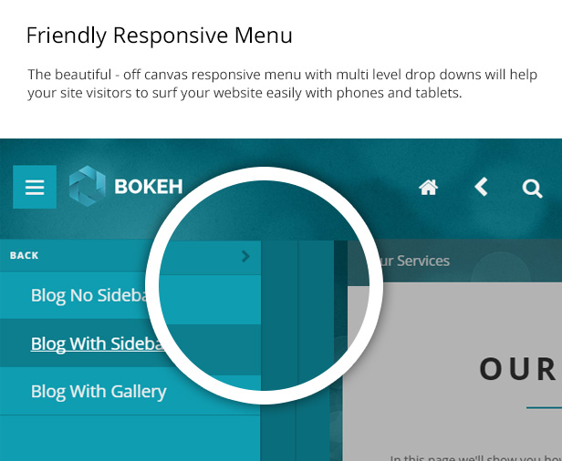 off canvas responsive menu