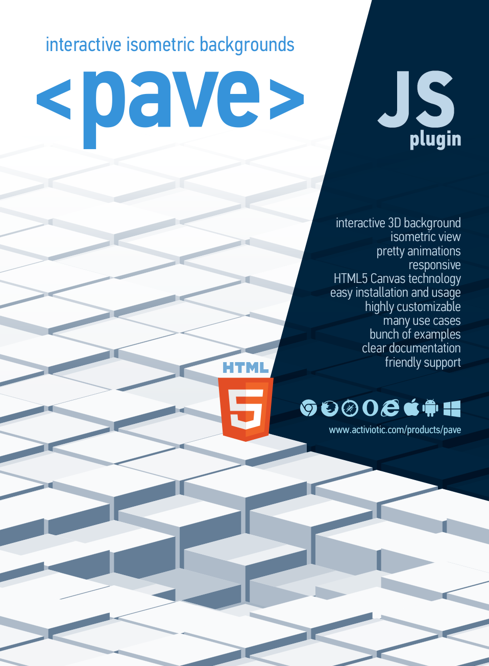 Pave - Interactive Isometric Backgrounds - 3