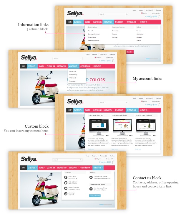 Sellya - Multi-Purpose Responsive OpenCart Theme - 22