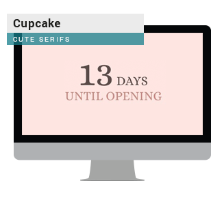 Cupcake - Cute Serifs