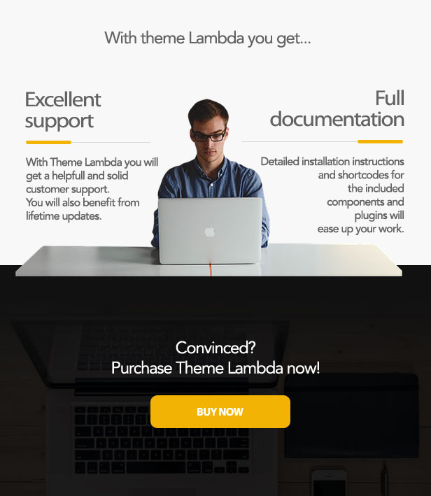 Theme Lambda for Moodle - buy theme