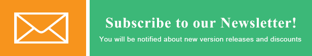 Subscribe to our newsletter