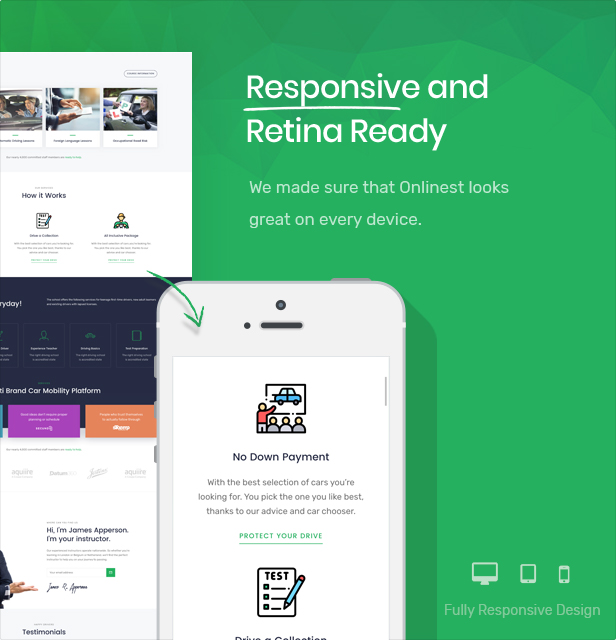 DreeveX – Driving School WordPress Theme - 6