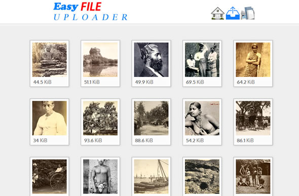 Easy Image Viewer, Server Image Gallery, PHP File Uploader, Online File Uploader