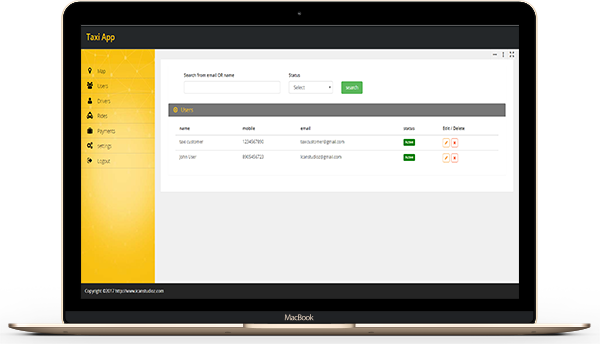 Taxi booking app & web dashboard, complete solution - 12