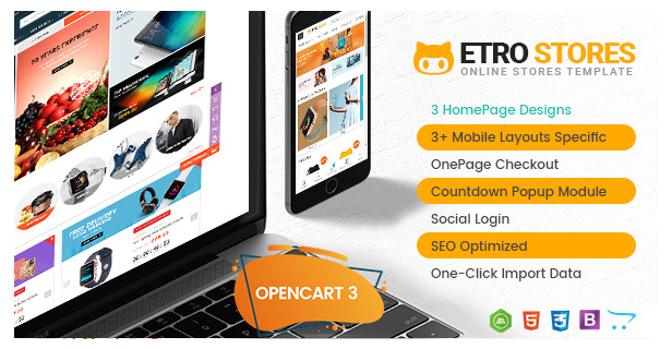 EcoGreen - Multipurpose Responsive OpenCart 3 Theme With Mobile Layouts (Organic Food Topic) - 15