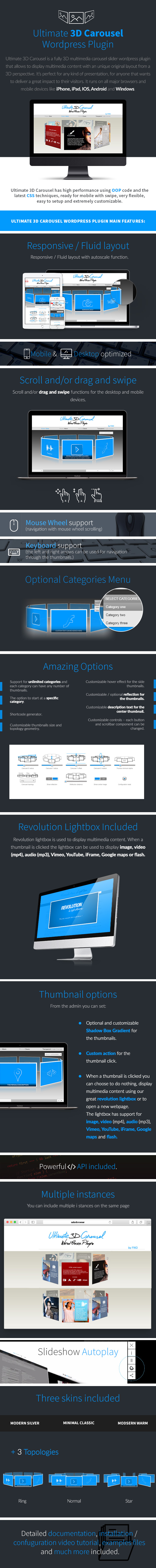 Ultimate 3D Carousel WordPress Plugin - 7