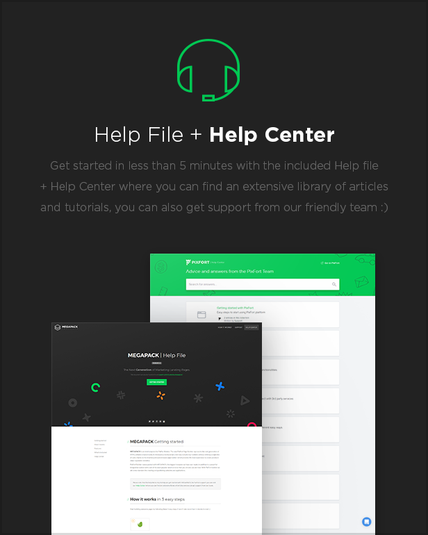 MEGAPACK – Marketing HTML Landing Pages Pack + PixFort Page Builder Access - 43