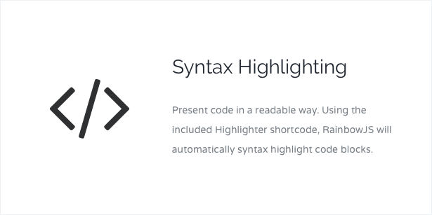 Syntax Highlighting