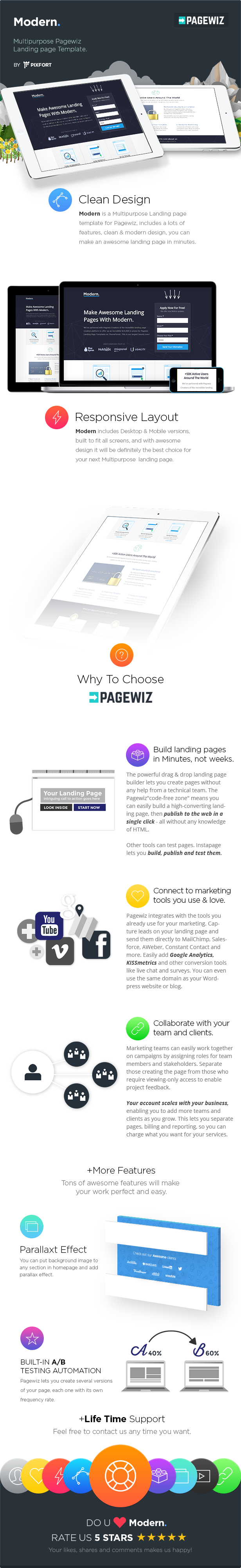 Modern - Multipurpose Pagewiz Template - 1