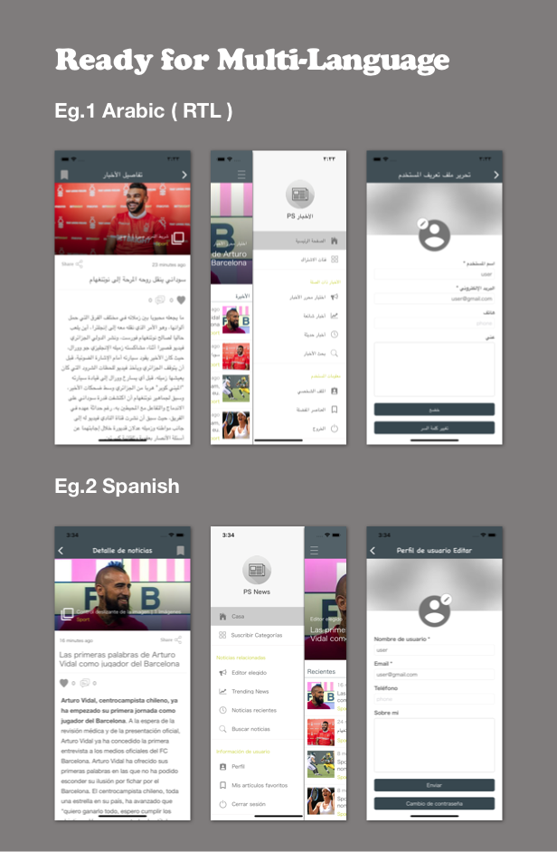 News App (Multipurpose iOS News Application) 1.6 - 3