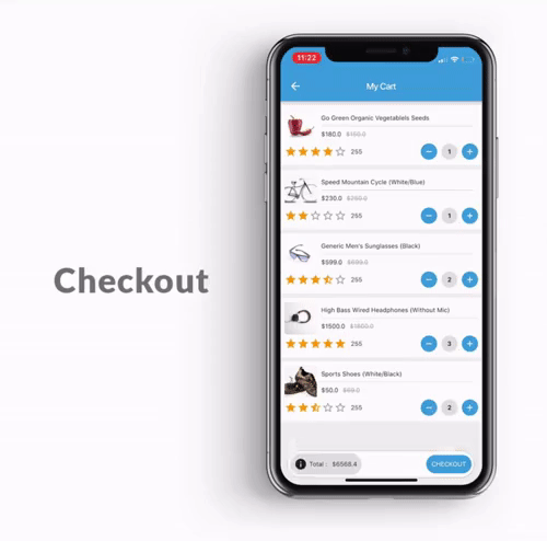 Ecommerce Flutter App UI Kit - 6