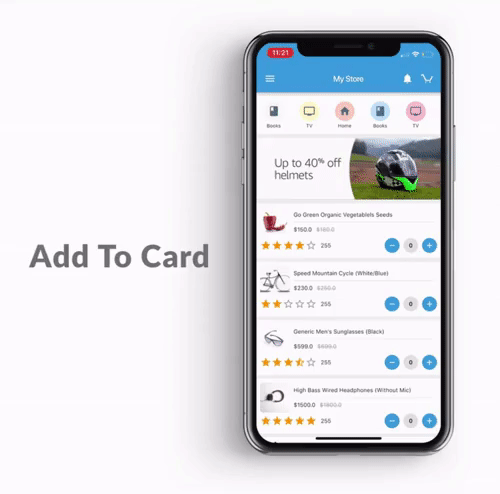 Ecommerce Flutter App UI Kit - 5