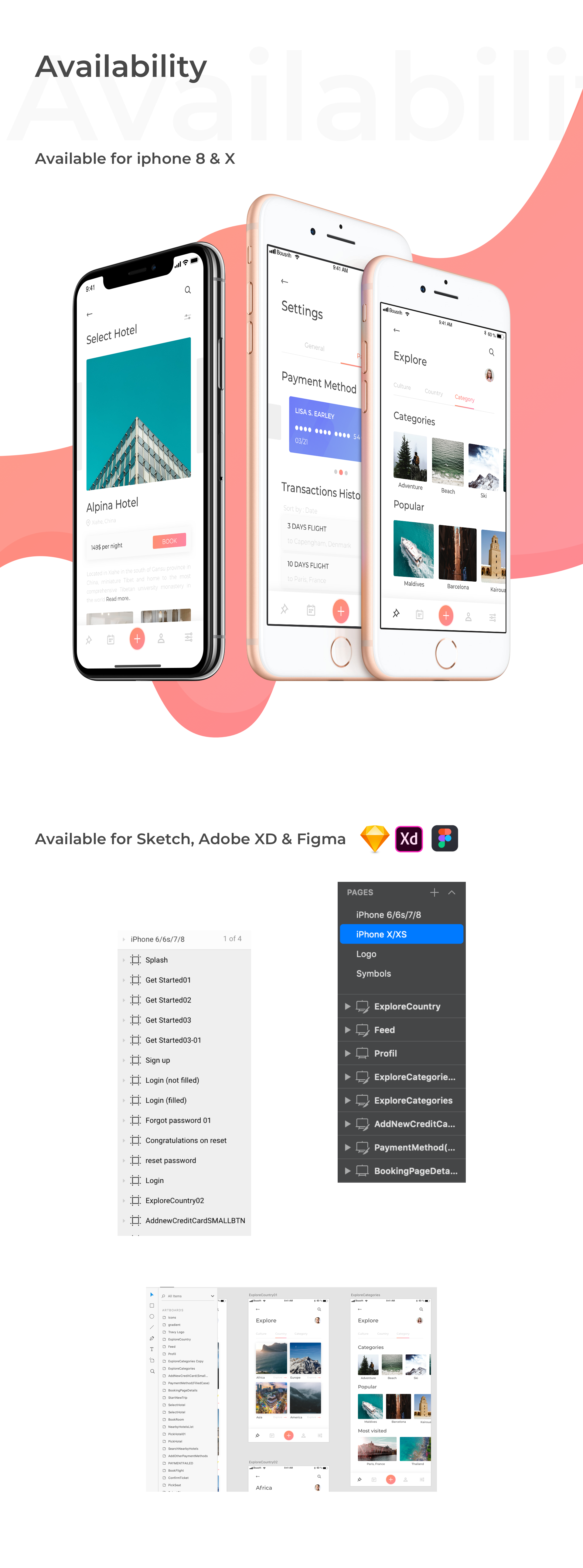 Travy - Travel app mobile ui kit - 7