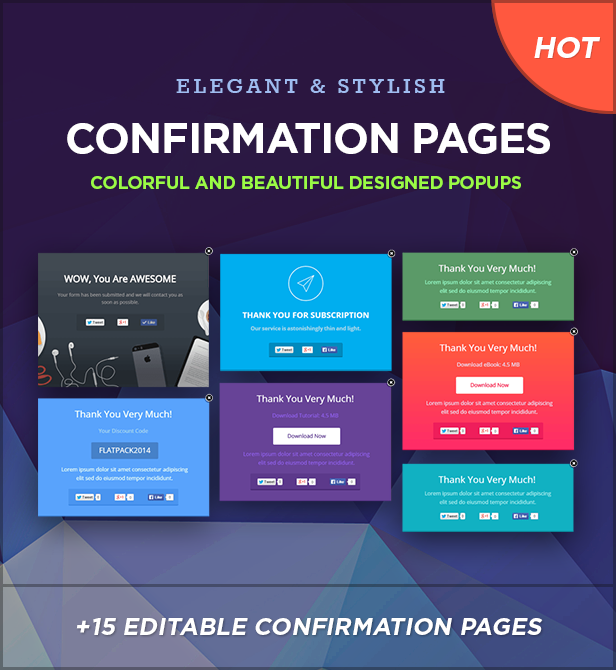 FLATPACK – Landing Pages Pack With Page Builder - 17