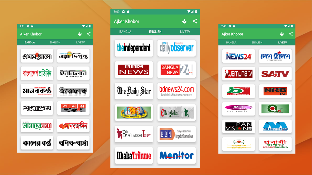 WebView Android News App - 2