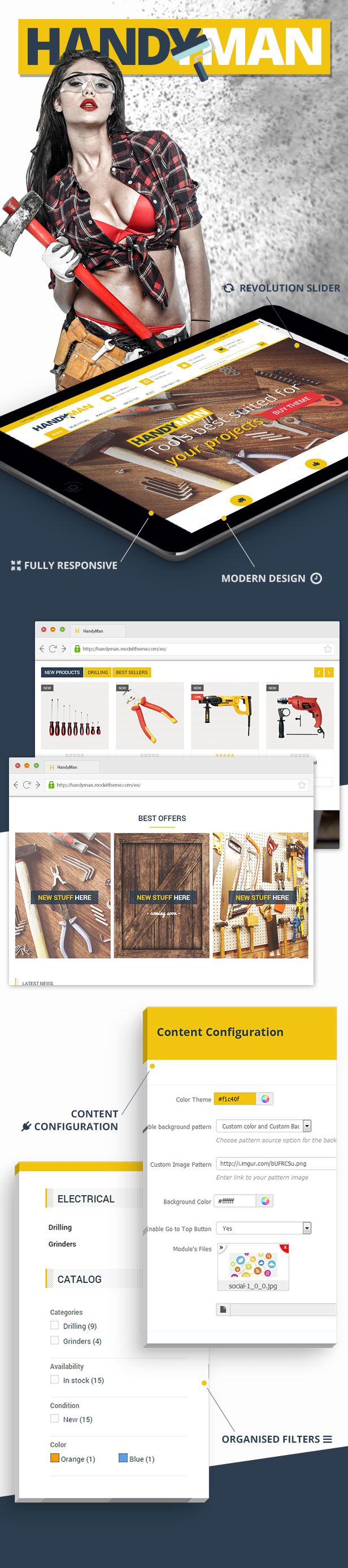 Handyman - PrestaShop Business Construction Theme - 5