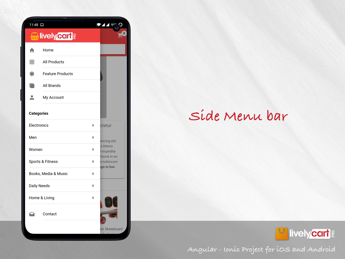 Sidebar Menu