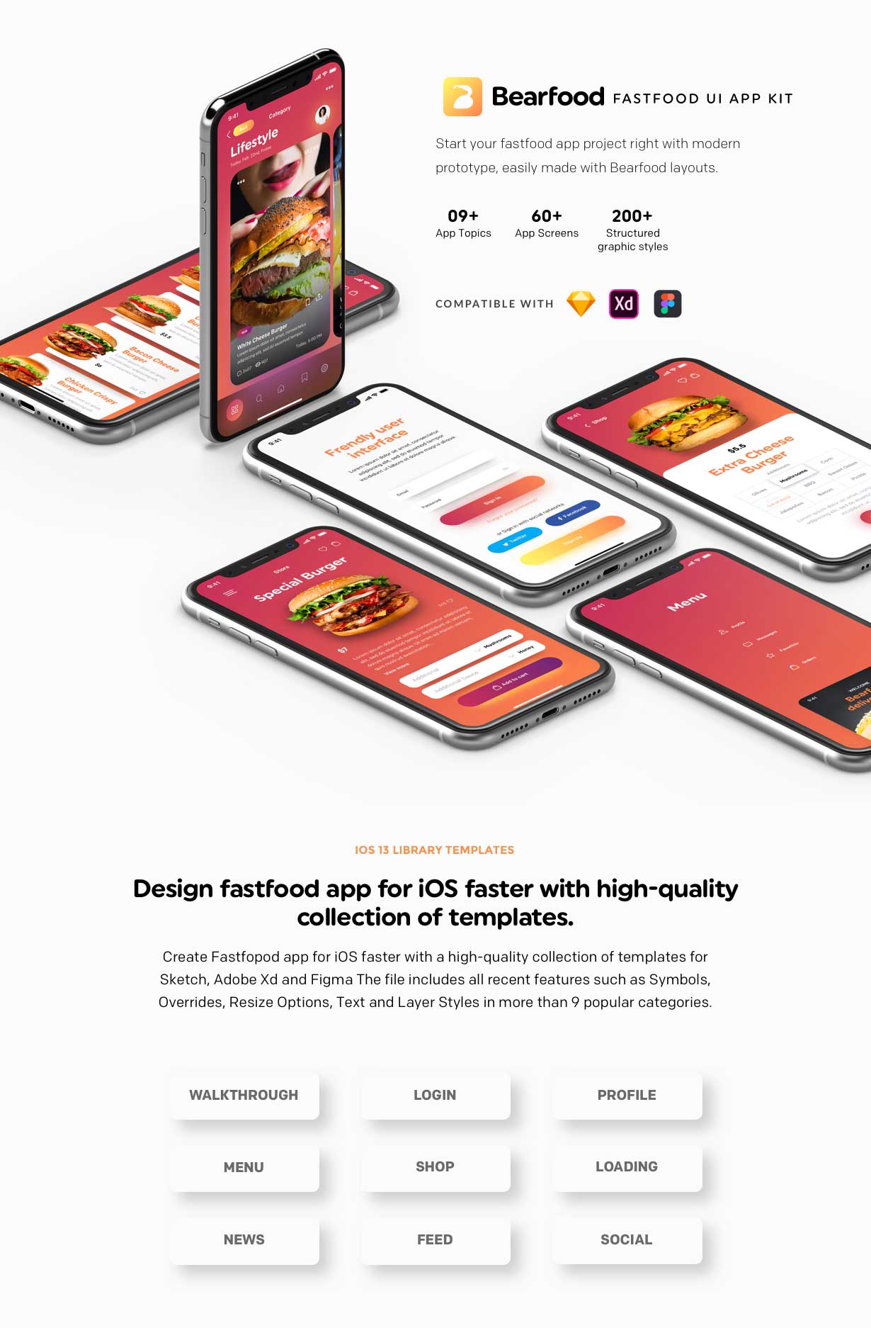 Bearfood - Fast-food app kit - 1
