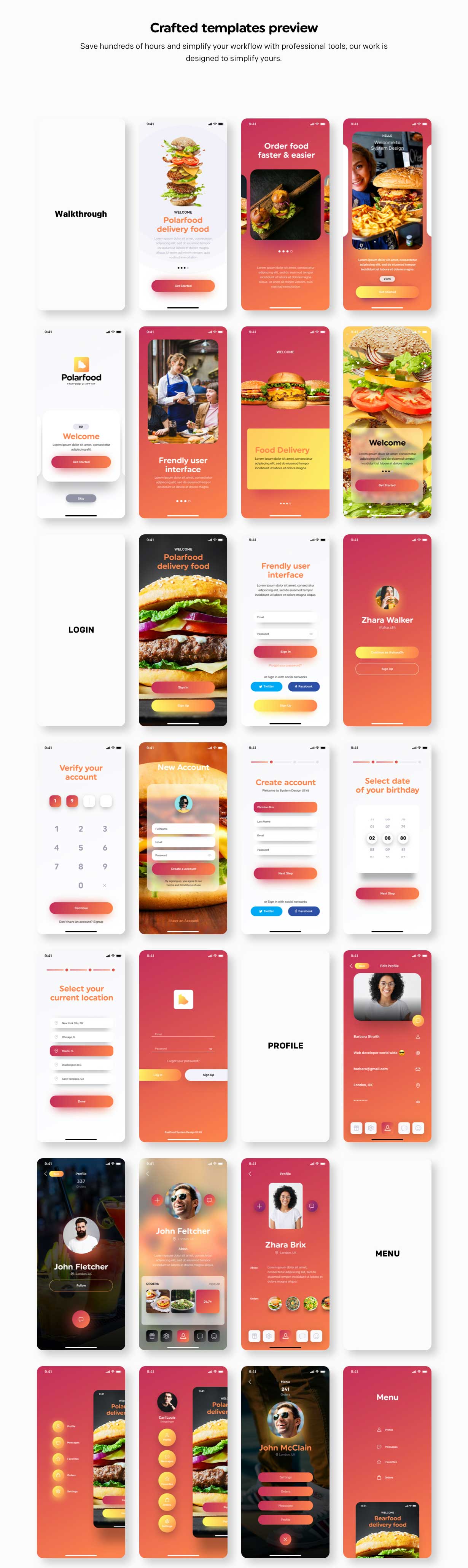 Bearfood - Fast-food app kit - 2
