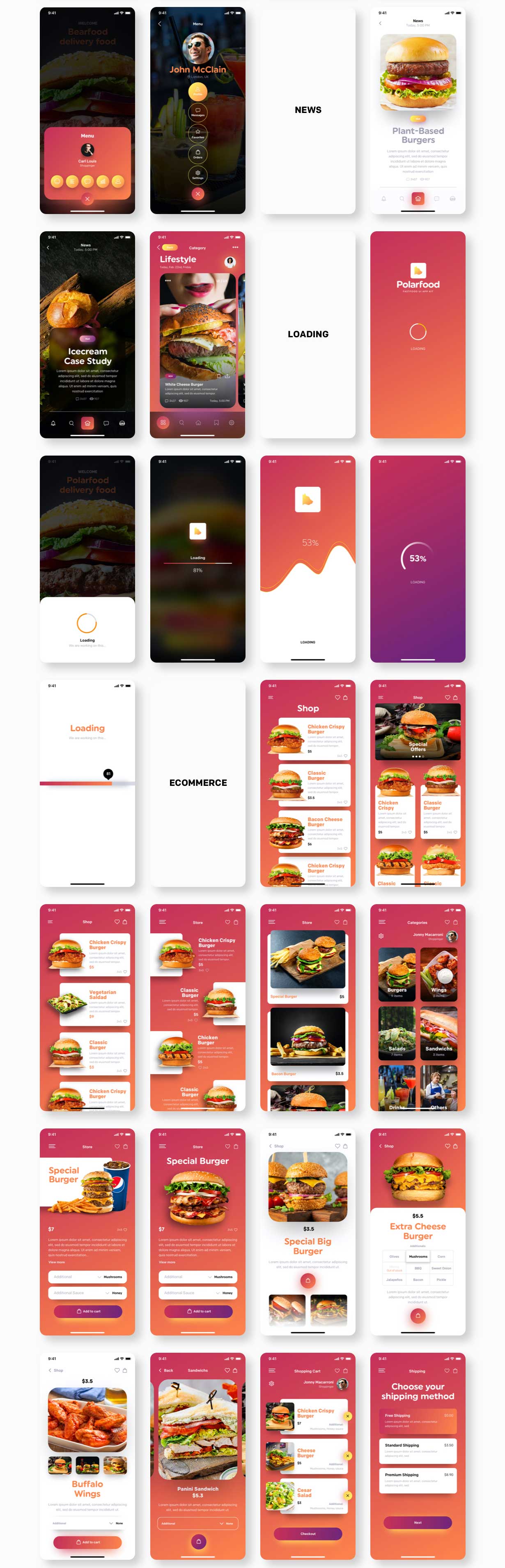Bearfood - Fast-food app kit - 3