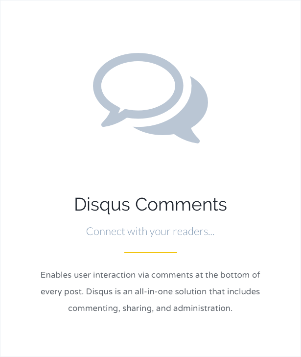 Disqus Comments