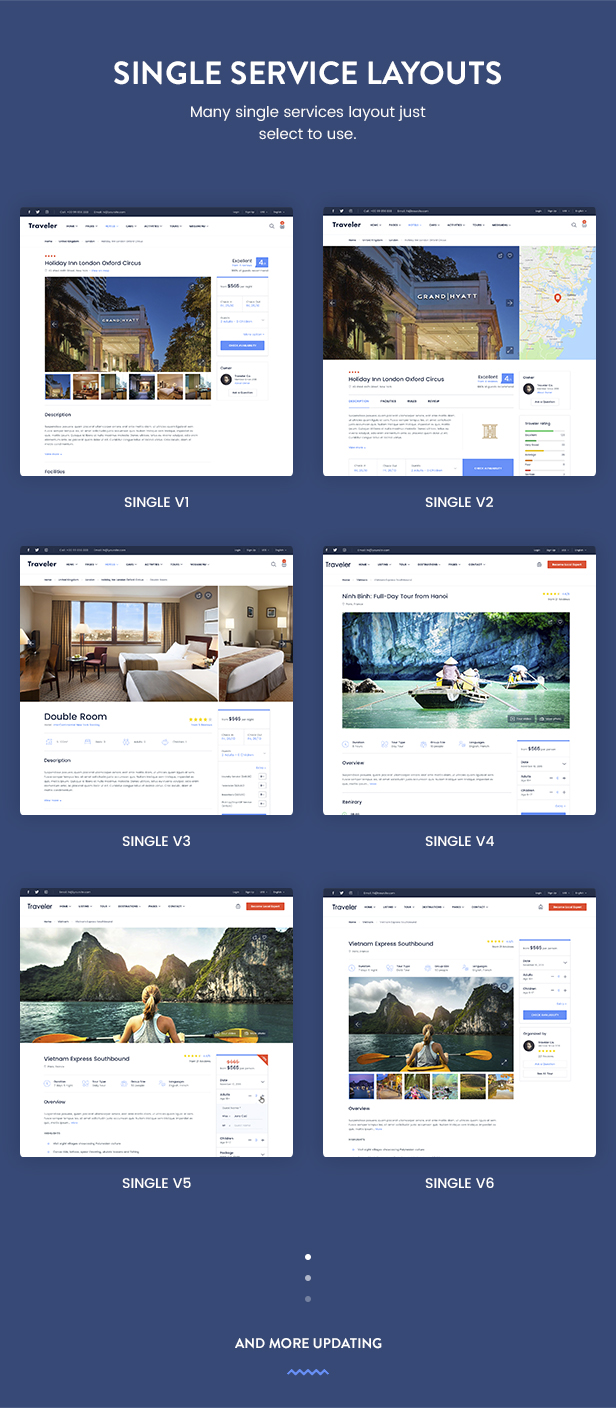 Travel Booking WordPress Theme - 22