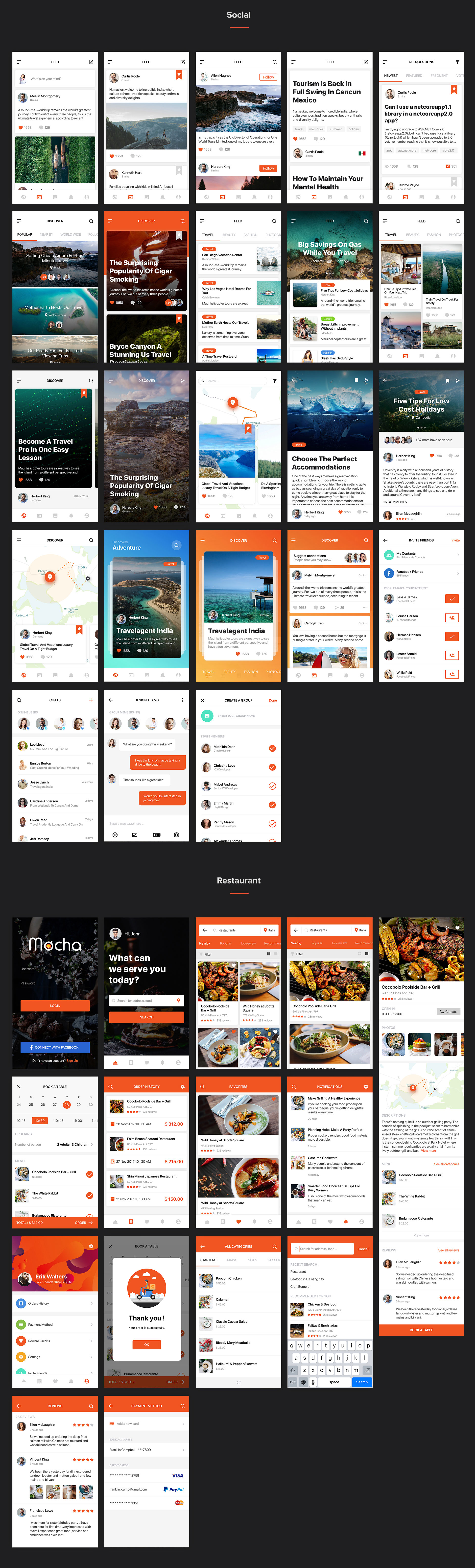 Mocha Mobile UI Kit - 6