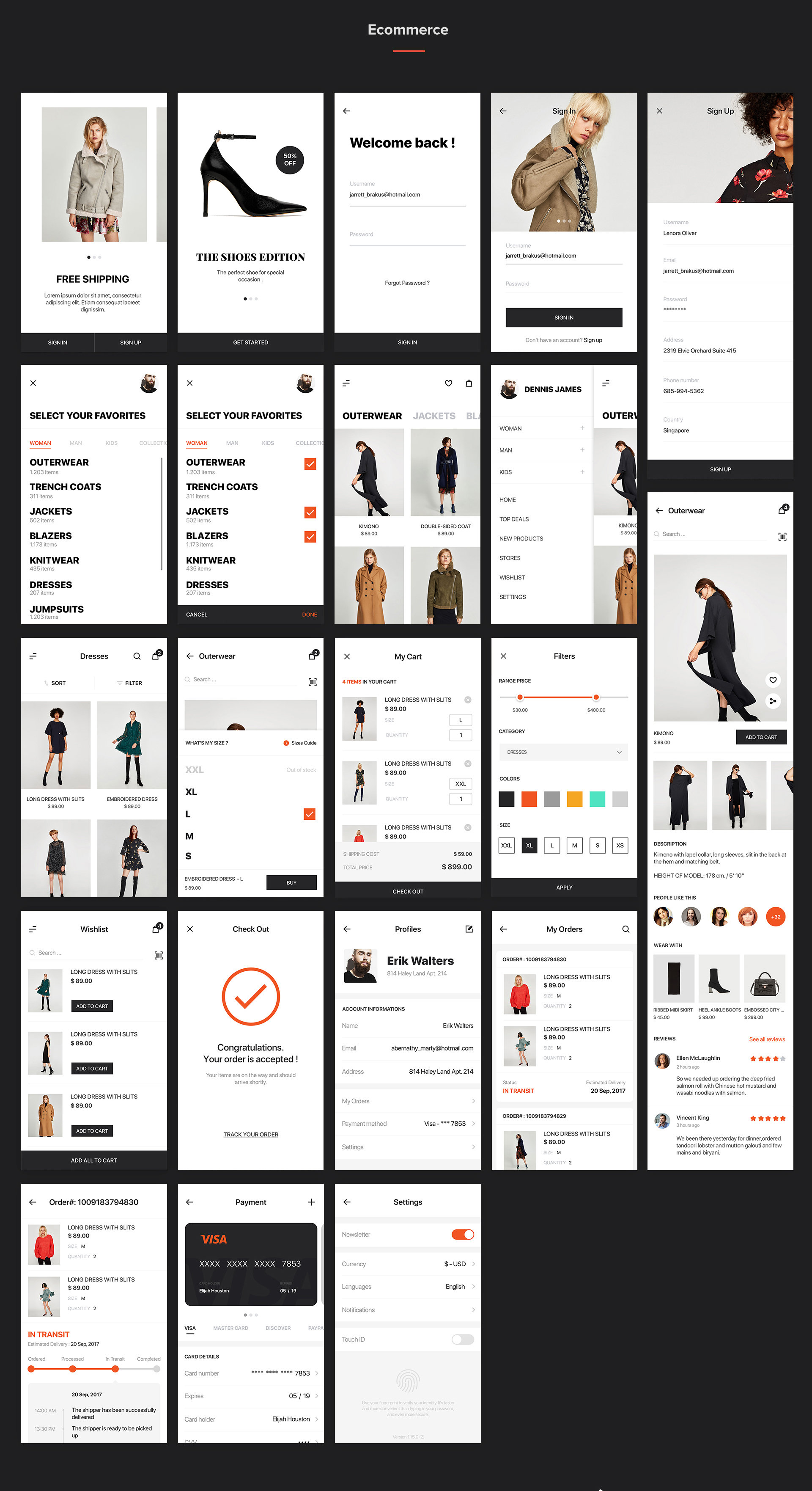 Mocha Mobile UI Kit - 7