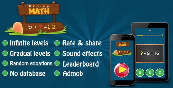 4 Math & Pics Quiz - Android Games Bundle - 4