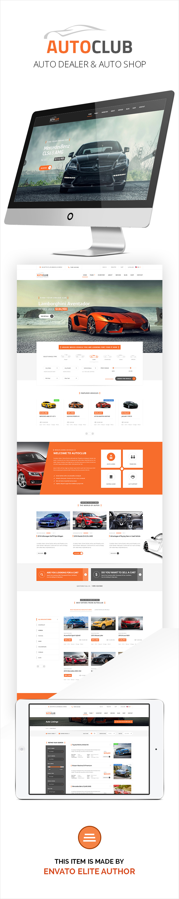 Auto Club - Car Dealer HTML Theme - 3